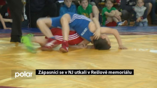 Zápasníci se v NJ utkali v Rešlově memoriálu