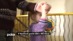 V Havířově počet dětí v MŠ klesá