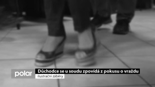 Důchodce se u soudu zpovídá z pokusu o vraždu