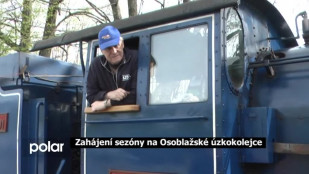 Zahájení sezóny na Osoblažské úzkokolejce 