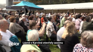 Lázeňská sezóna začala v Karviné Otevíráním pramenů