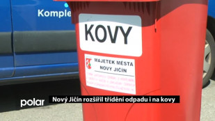 Nový Jičín rozšířil třídění odpadu i na kovy