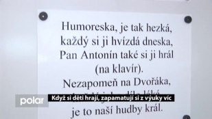 Když si děti hrají, zapamatují si z výuky víc