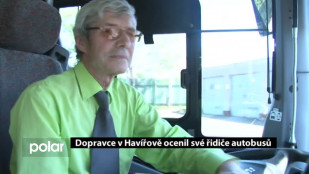 Dopravce v Havířově ocenil své řidiče autobusů