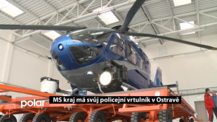 MS kraj má svůj policejní vrtulník v Ostravě