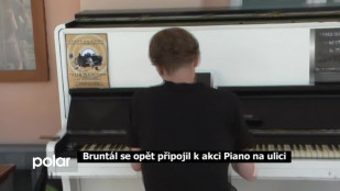 Bruntál se opět připojil k akci Piano na ulici