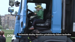 Technické služby Havířov představily lidem techniku