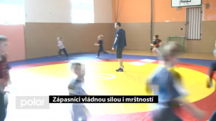 Zápasníci vládnou silou i mrštností 