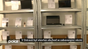 V Ostravě byl otevřen obchod se zabavenými věcmi