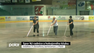 Spor NJ radnice a hokejového klubu