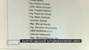 Soud řeší nepravosti na frýdeckomístecké radnici