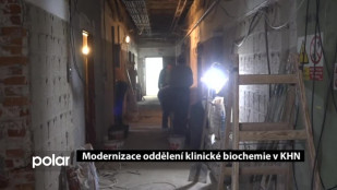 Modernizace oddělení klinické biochemie v KHN