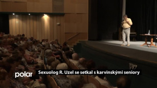 Sexuolog R.Uzel se setkal s karvinskými seniory