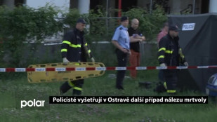 Policisté vyšetřují v Ostravě další případ nálezu mrtvoly