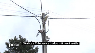 Skalice a Chlebovice budou mít nová světla