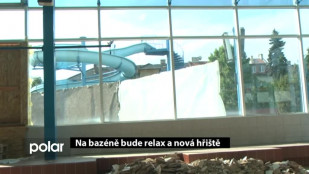 Na bazéně bude relax a nová hřiště