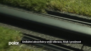 Unikátní absorbéry v Ostravě sníží vibrace, hluk i prašnost