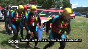 Soutěž Harta 2017 prověřila hasiče a záchranáře