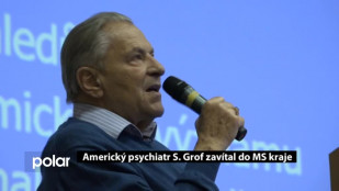 Americký psychiatr Stanislav Grof zavítal do MS kraje