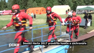 Soutěž Harta 2017 prověřila hasiče a záchranáře