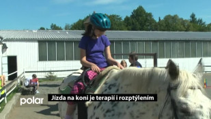 Jízda na koni je terapií i rozptýlením