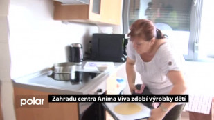 Zahradu centra Anima Viva zdobí výrobky dětí