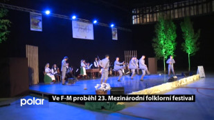 Ve F-M proběhl 23. Mezinárodní folklorní festival