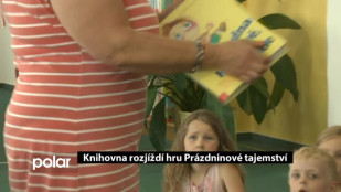 Knihovna rozjíždí hru Prázdninové tajemství