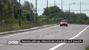 Stonava plánuje rekonstrukci chodníků ve 4 úsecích