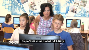 Na počítači se učí psát už od 3. třídy