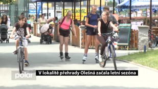 V lokalitě přehrady Olešná začala letní sezóna