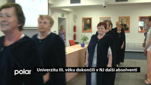 Univerzitu III. věku dokončili v NJ další absolventi