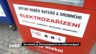 Ve Frýdku-Místku je 28 kontejnerů na elektroodpad