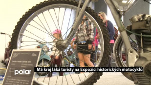 MS kraj láká turisty na expozici historických motocyklů