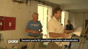 Secesní perla NJ prochází poslední rekonstrukcí