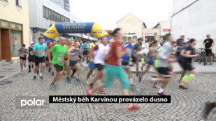 Městský běh Karvinou provázelo dusno