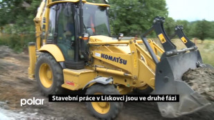 Stavební práce v Lískovci jsou ve druhé fázi