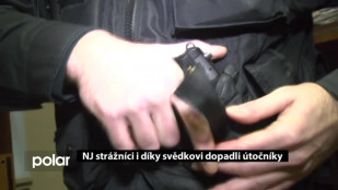 NJ strážníci i díky svědkovi dopadli útočníky