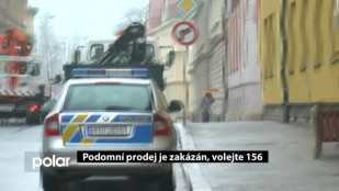 Podomní prodej je zakázán, volejte 156