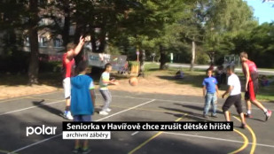 Seniorka v Havířově chce zrušit dětské hřiště