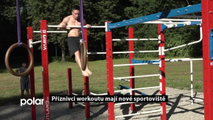 Příznivci workoutu mají nové sportoviště
