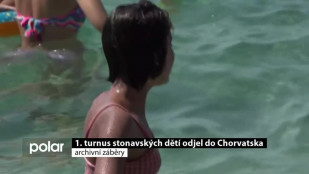 1. turnus stonavských dětí odjel do Chorvatska