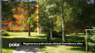 Regenerace pokračuje oblastí Dvořákovy ulice