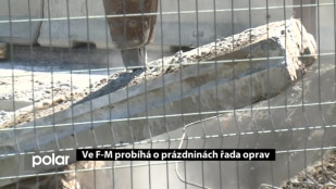 Ve Frýdku-Místku probíhá o prázdninách řada oprav