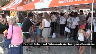 Festival Colours of Ostrava otevřel brány návštěvníkům