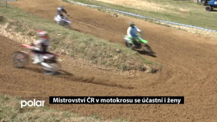 Mistrovství ČR v motokrosu se účastní i ženy