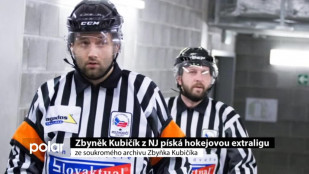 Zbyněk Kubičík z NJ píská hokejovou extraligu