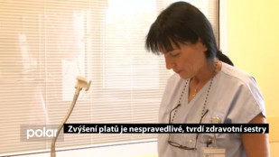 Zvýšení platů je nespravedlivé, tvrdí zdravotní sestry