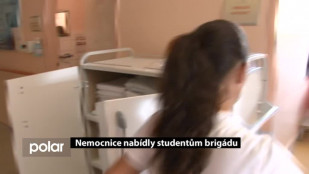 Nemocnice nabídly studentům brigády