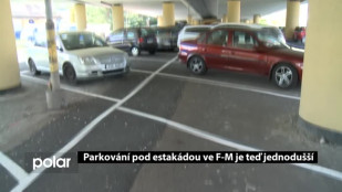 Parkování pod estakádou ve F-M je teď jednodušší